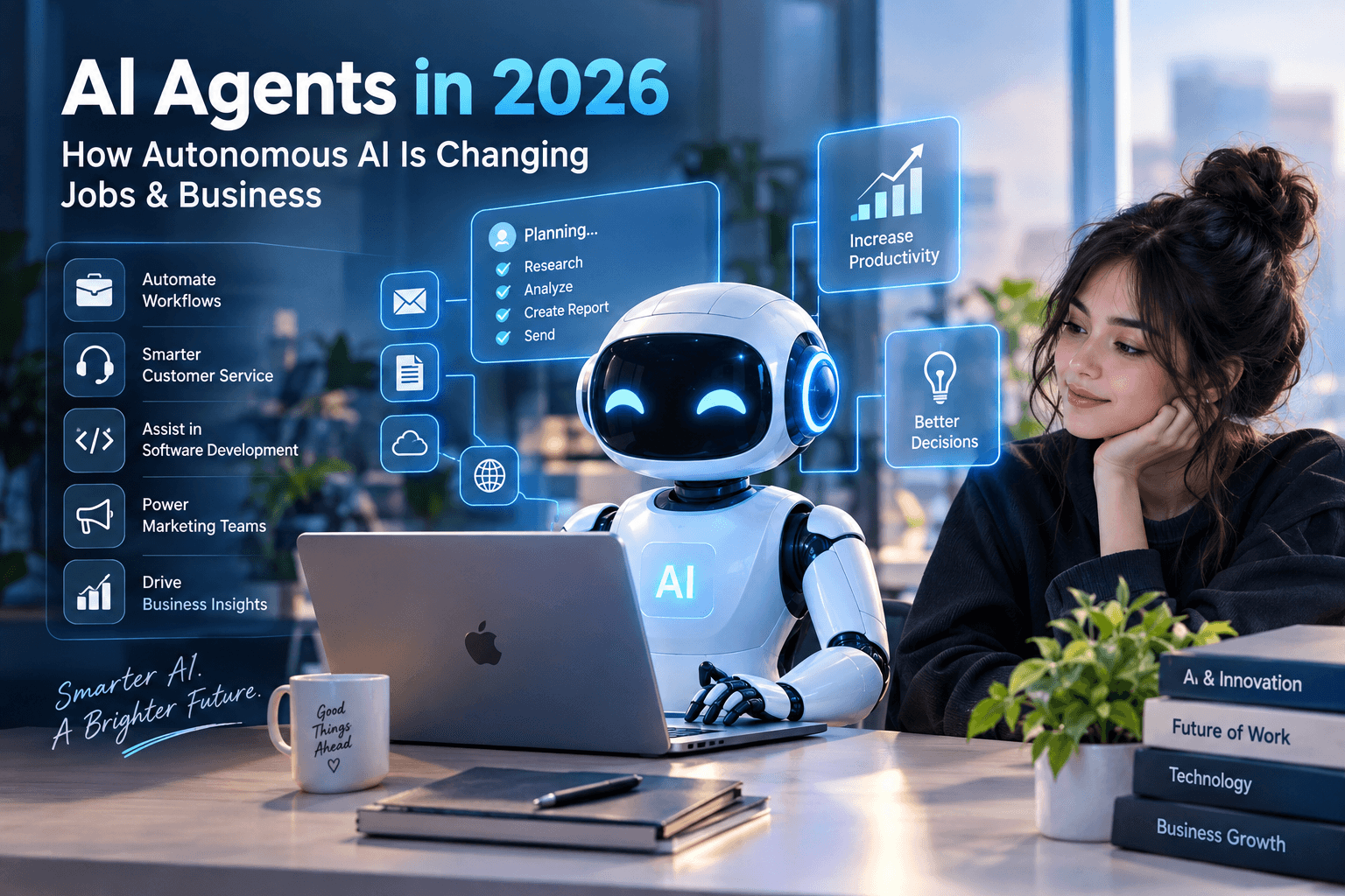 AI Agents in 2026: How Autonomous AI Is Changing Jobs & Business